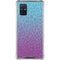 Cheetah Print Purple and Blue Galaxy A71 5G Clear Case
