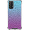 Cheetah Print Purple and Blue Galaxy A72 5G Clear Case