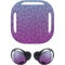 Cheetah Print Purple and Blue Galaxy Buds Pro Skin