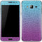 Cheetah Print Purple and Blue Galaxy J3 Skin