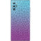 Cheetah Print Purple and Blue Galaxy Note 10 Plus Skin