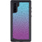 Cheetah Print Purple and Blue Galaxy Note 10 Waterproof Case