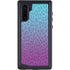 Cheetah Print Purple and Blue Galaxy Note 10 Waterproof Case