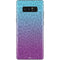 Cheetah Print Purple and Blue Galaxy Note 8 Skin