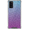 Cheetah Print Purple and Blue Galaxy Note20 5G Clear Case