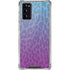 Cheetah Print Purple and Blue Galaxy Note20 5G Clear Case