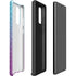 Cheetah Print Purple and Blue Galaxy Note20 5G Pro Case