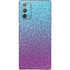 Cheetah Print Purple and Blue Galaxy Note20 5G Skin