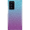 Cheetah Print Purple and Blue Galaxy Note20 Ultra 5G Lite Case