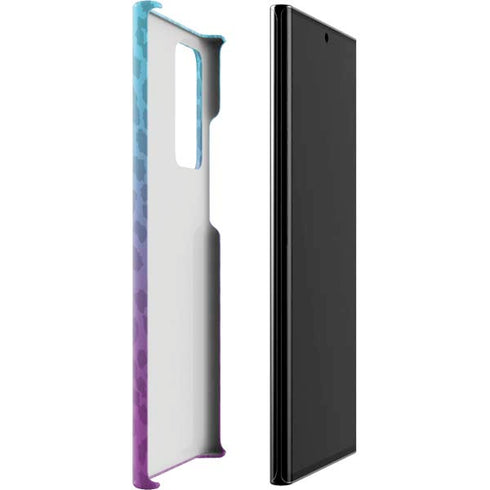 Cheetah Print Purple and Blue Galaxy Note20 Ultra 5G Lite Case