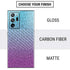 Cheetah Print Purple and Blue Galaxy Note20 Ultra 5G Skin