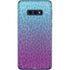 Cheetah Print Purple and Blue Galaxy S10e Skin