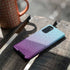 Cheetah Print Purple and Blue Galaxy S20 Pro Case