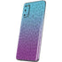 Cheetah Print Purple and Blue Galaxy S20 Skin