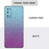 Cheetah Print Purple and Blue Galaxy S20 Skin