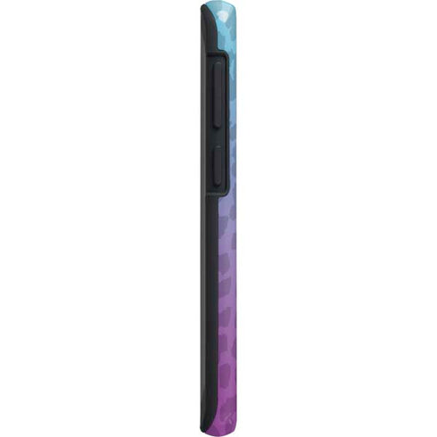 Cheetah Print Purple and Blue Galaxy S20 Ultra 5G Pro Case