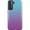 Cheetah Print Purple and Blue Galaxy S21 5G Pro Case
