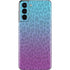 Cheetah Print Purple and Blue Galaxy S21 5G Skin