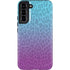 Cheetah Print Purple and Blue Galaxy S22 Plus Pro Case