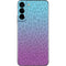 Cheetah Print Purple and Blue Galaxy S22 Plus Skin