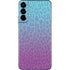Cheetah Print Purple and Blue Galaxy S22 Plus Skin