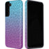 Cheetah Print Purple and Blue Galaxy S22 Pro Case