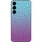 Cheetah Print Purple and Blue Galaxy S23 Plus Skin