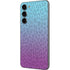 Cheetah Print Purple and Blue Galaxy S23 Plus Skin