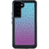 Cheetah Print Purple and Blue Galaxy S23 Plus Waterproof Case