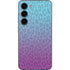 Cheetah Print Purple and Blue Galaxy S23 Skin