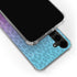 Cheetah Print Purple and Blue Galaxy S24 Plus Clear Case