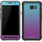 Cheetah Print Purple and Blue Galaxy S7 Active Skin