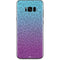 Cheetah Print Purple and Blue Galaxy S8 Plus Skin