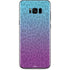 Cheetah Print Purple and Blue Galaxy S8 Skin