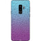 Cheetah Print Purple and Blue Galaxy S9 Plus Skin