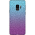 Cheetah Print Purple and Blue Galaxy S9 Skin