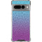 Cheetah Print Purple and Blue Google Pixel 7 Pro Clear Case