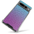 Cheetah Print Purple and Blue Google Pixel 7 Pro Clear Case