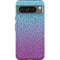 Cheetah Print Purple and Blue Google Pixel 8 Pro Impact Case