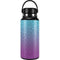 Cheetah Print Purple and Blue Hydro Flask 32oz Wide Mouth Skin