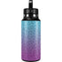 Cheetah Print Purple and Blue Hydro Flask 32oz Wide Mouth Skin