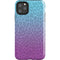 Cheetah Print Purple and Blue iPhone 11 Pro Max Impact Case