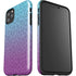 Cheetah Print Purple and Blue iPhone 11 Pro Max Impact Case