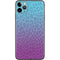 Cheetah Print Purple and Blue iPhone 11 Pro Max Skin