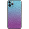 Cheetah Print Purple and Blue iPhone 11 Pro Skin