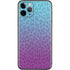 Cheetah Print Purple and Blue iPhone 11 Pro Skin
