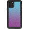 Cheetah Print Purple and Blue iPhone 11 Pro Waterproof Case