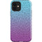 Cheetah Print Purple and Blue iPhone 12 Impact Case