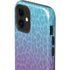 Cheetah Print Purple and Blue iPhone 12 Impact Case