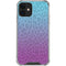 Cheetah Print Purple and Blue iPhone 12 Mini Clear Case